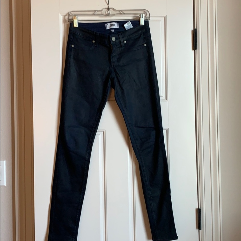Paige coated Verdugo Ultra Skinny Jeans.
